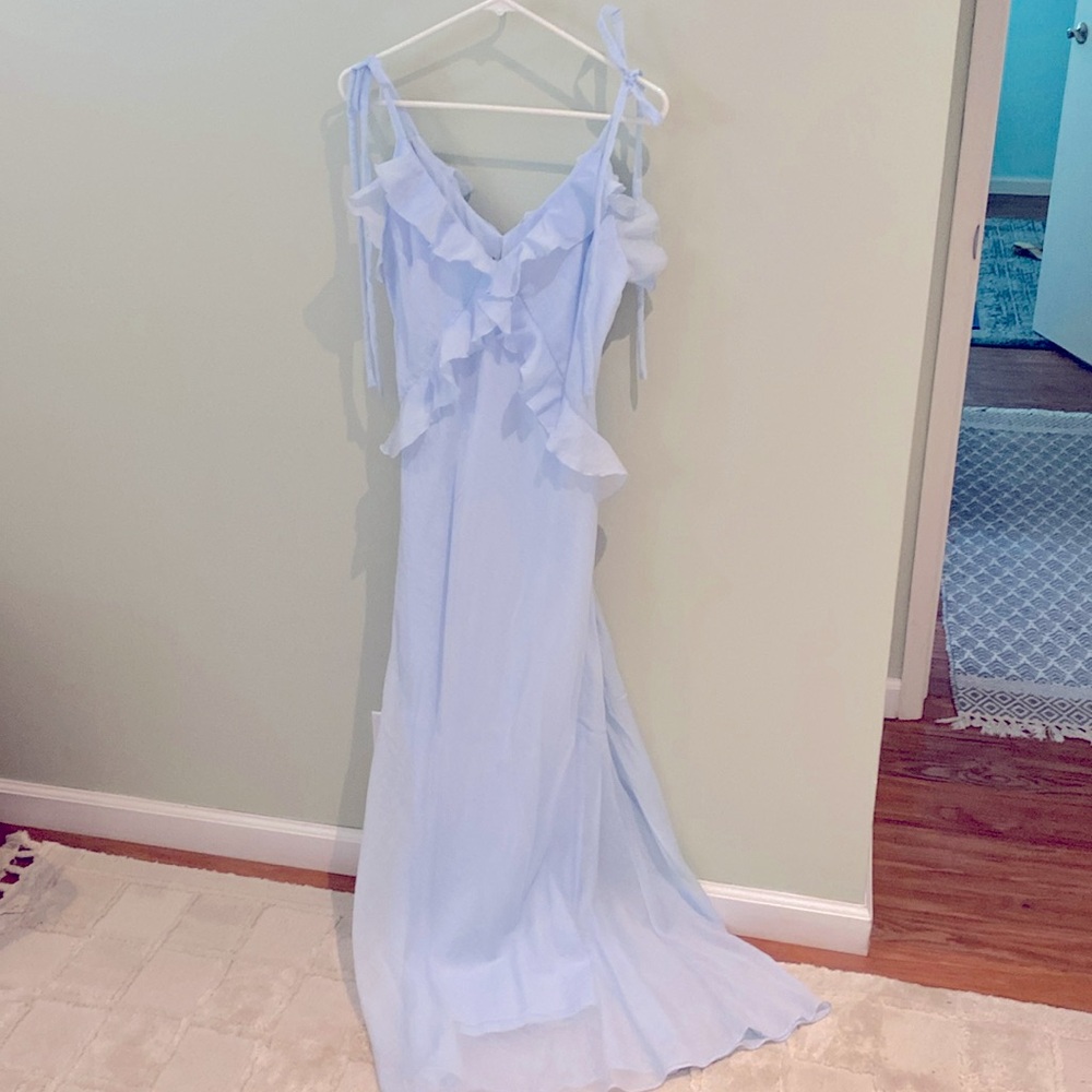 Lovely pale blue Nordstrom dress